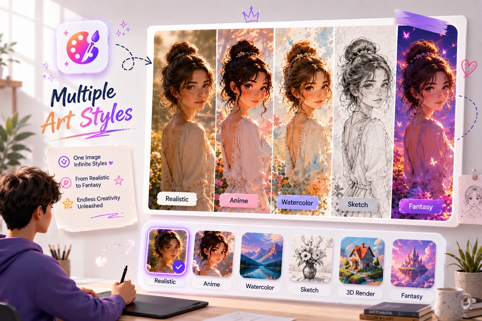 Multiple Art Styles