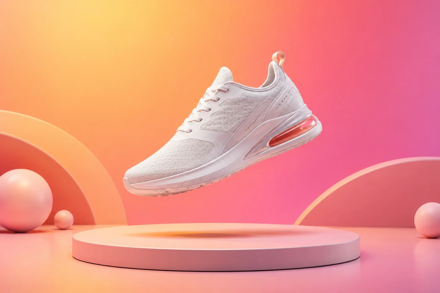 Floating sneaker