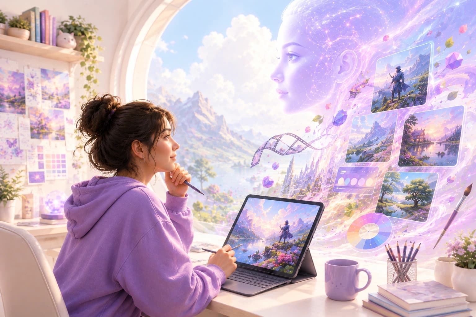 Foneloft vision — a futuristic creative landscape